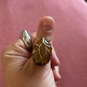 Tigers eye ring